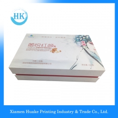 Printing Fancy Paper Magnetic Hardcover Box With Flip Top