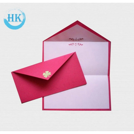 Envelope with Gold Foiling 
