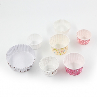 disposable paper souffle portion cup