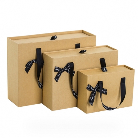 Custom Gift Box Necklace Bracelet Rings Drawer Paper Sliding Box 