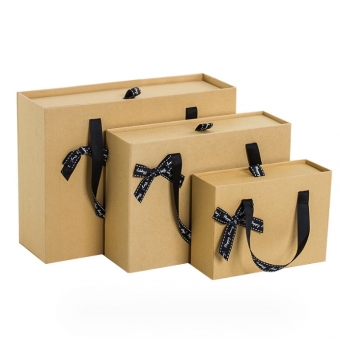  Drawer Box Packaging With Ribbon