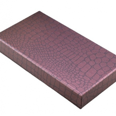 Custom Crocodile Texture Paper Box With Logo Packaging Clothes Box 