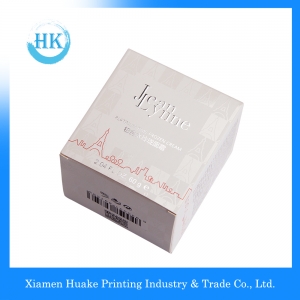 Luxury Paper Packaging Cosmetic Creams Square Box For Personal Care 