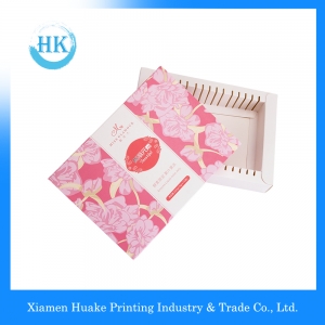 Pink Printing Paper Luxury Gift Box Packaging 