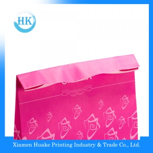 Factory hotsell paper bag cosmetic packaging 