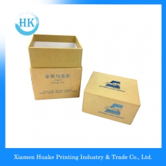 Packaging Tea Box Lid And Bottom With Hot Stamp