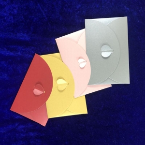 Different Size Colored Envelopes 