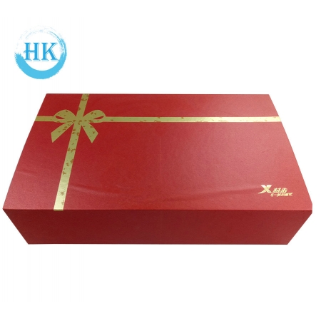 Red Matt Paper Folding Gift Box with Magnet Closure 