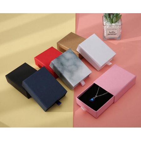 Storage Gift Box Sliding Packaging Cardboard Custom Paper Drawer Box 