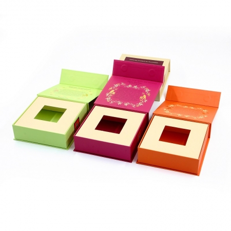 Magnetic Folding Box with Flap Lid 