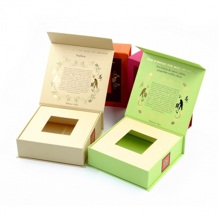 Magnetic Folding Box with Flap Lid 