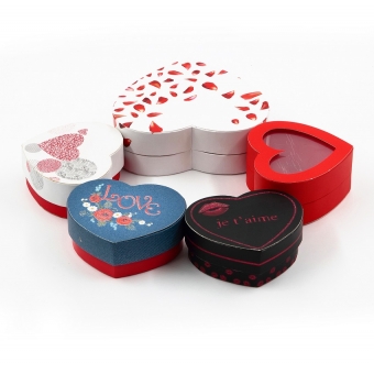 Heart Shape Box Huake Printing