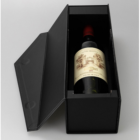 Folding Flat Red Wine Gift Magnetic Packaging Collapsible Storage Paper Box 