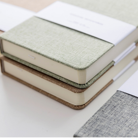 Hardcover Linen Moleskin Diary Notebook And Planners Custom 