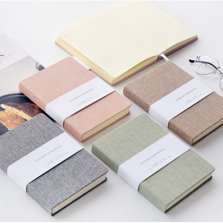 Hardcover Linen Moleskin Diary Notebook And Planners Custom 