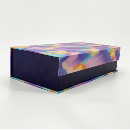 Book Shape Magnetic Closure Gift Box Luxury Perfume Paper packaging Colorfur Printing Box 