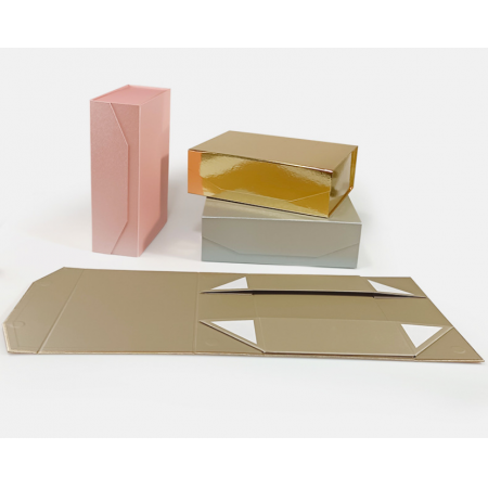 Low Price Custom Rigid Magnetic Closure Cardboard Folding Gift Box 