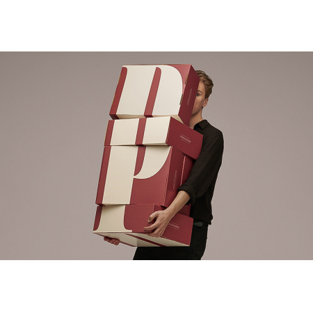 Eco Friendly Mailer Corrugated Cardboard Packaging Boxes For Clothing 