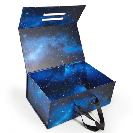 Wholesale Starry Sky Magnetic Boxes Collapsible Shoe Folding Box For Clothes 