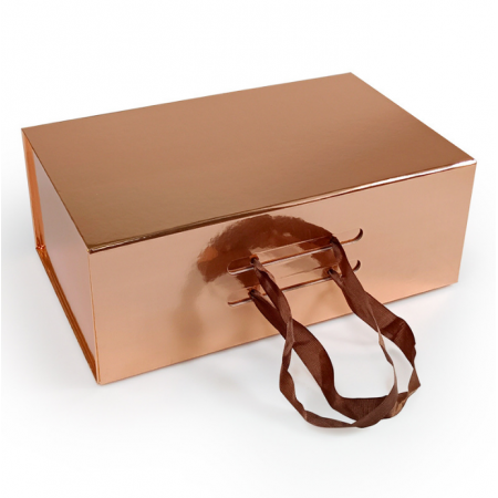 Collapsible Gift Box With Magnetic Closure Folding Paper Box 