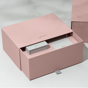  Drawer Box Packaging With Ribbon