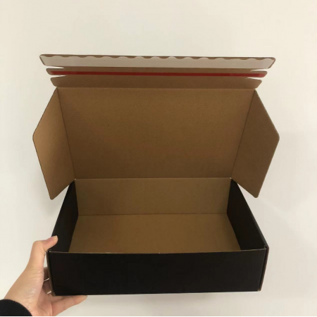 Corrugated Cardboard Self Seal Mailer Box Packging Box For Shipping 