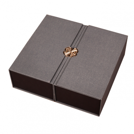 Luxury Perfume Bottle With Gift Box Packaging Coffee Mug Rigid Double Open Box Set 