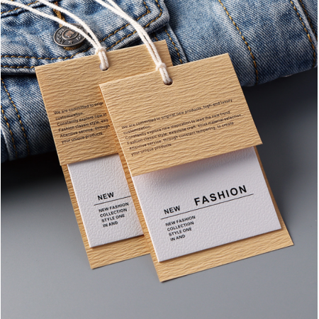 Lucky Label Jeans Shirt Jumpsuit Custom Hang Tags Label Sticker 