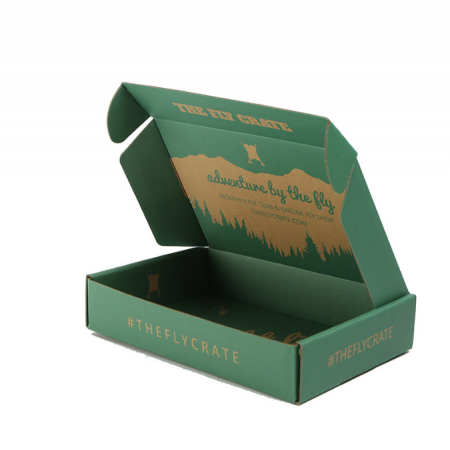 FSC Corrugated Shoe Packaging Box For Gift Mailing Box 