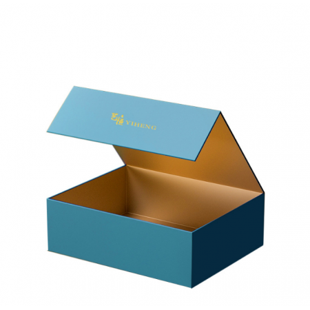 Custom  Magnetic Gift Folding Storage Gift Box With Handle Packaging Paper Box 