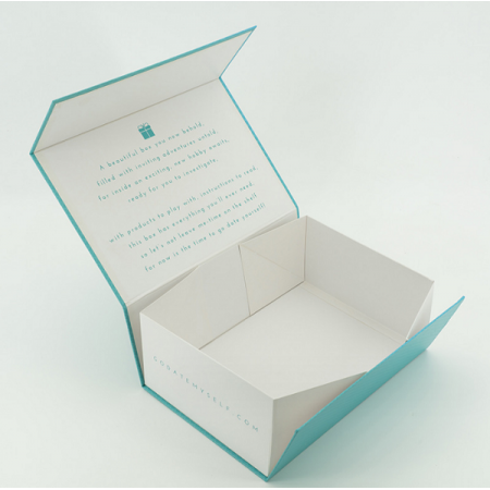 Folding Rigid Box Paper Magnetic Folding Gift Closure Custom Wholesale 