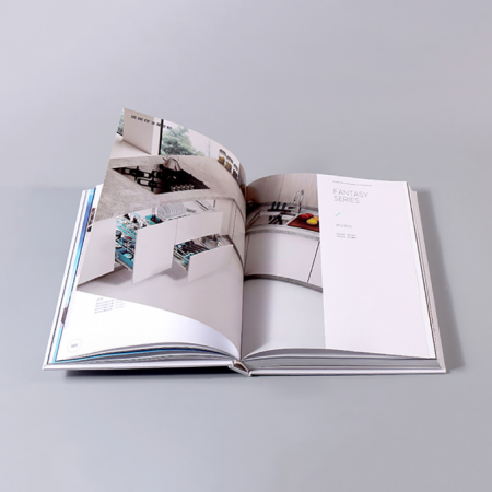 Book Printing Service Catalog Hardcover High Quality Picture Book Magzine Album Catalog 