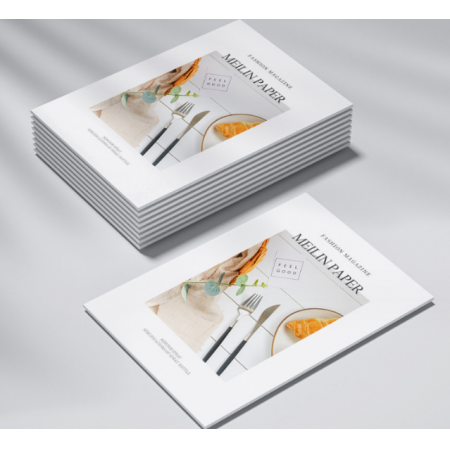 Custom Book Printing Soft Cover Board Book Printing Service Catalogue Brochure Booklets Custom 