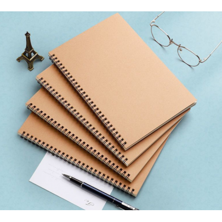 Luxury Notebooks Customizable Journals Spiral Printing Custom With Box 