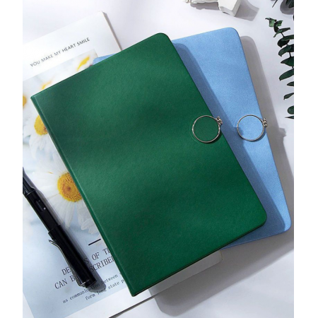 Custom Notepad Printing A5 Diary 2024 Leather Cover Notebook 