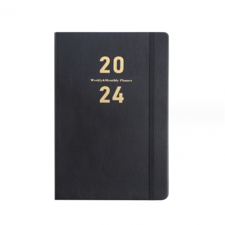Custom Journal Logo Notebook Planner 2024-2025 Monthly Weekly Daily Planner 