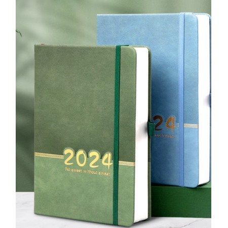 Customized Planners 2024 Daily Monthly Yearly Journal Printing Notebook 
