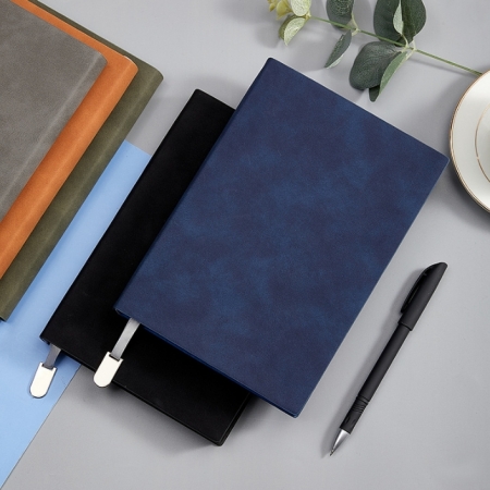 A5 PU Leather Notebook Book Printing Journal Diary Gift Set 