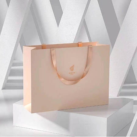 Custom Paper Packaging Shopping Bags For Clothing With Your Own Logo Printing 