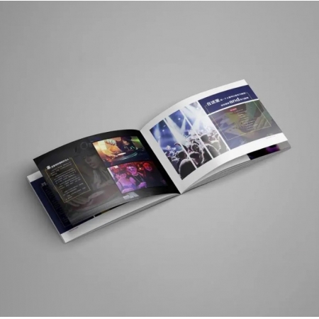 Customize Book Gold Foil Stamping Brochure Cheap Magazines Printing 