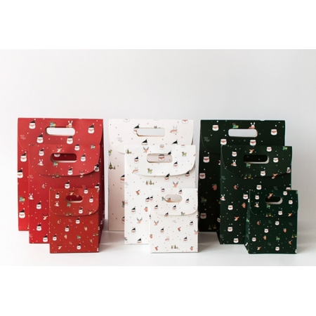 Custom Paper Bag Christmas Gift Bag Wholesale 