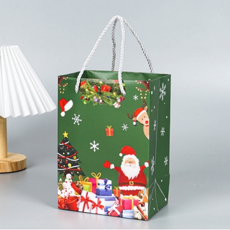 Customized Paper Bag Big Christmas Gift Bag Wholesale 