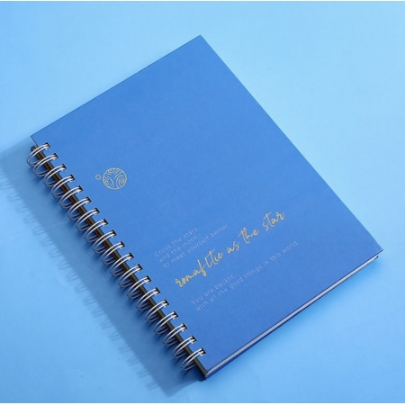 High Quality Paper Notebook Hard Cover Spiral 2024 Journals 