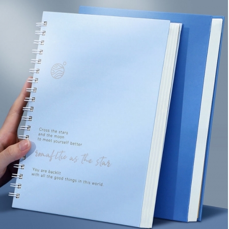 High Quality Paper Notebook Hard Cover Spiral 2024 Journals 