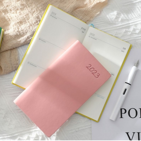 Custom Planner Printing 2024-2025 Pocket A6 Journal Notebook 