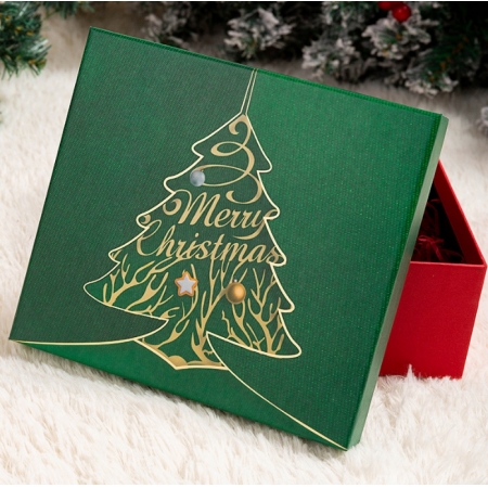 Custom Gift Box Christmas Packaging Paper Box Custom Logo 