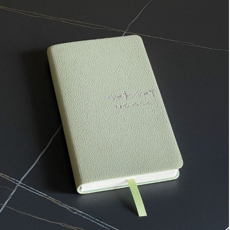 Custom Logo Notepad A6 Pocket Diary 2024 Leather Notebook Journal 