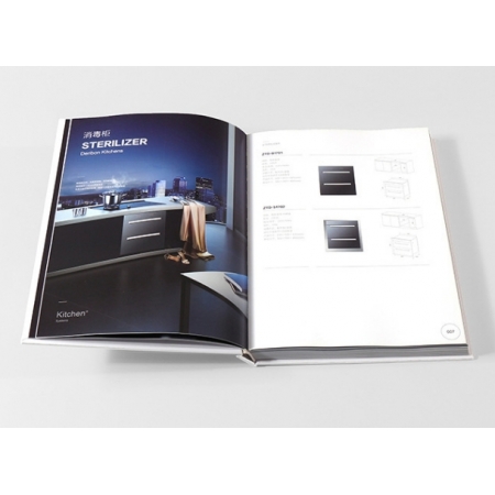 Custom Hardcover Coffee Table Book Printing Magazines Catalog Printer 