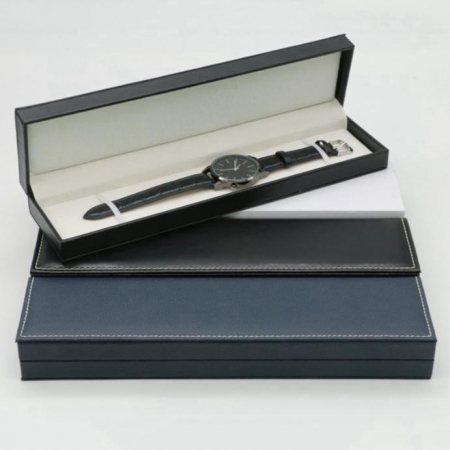 Luxury Watch Box PU Leather Jewelry Packaging Boxes Custom Logo 