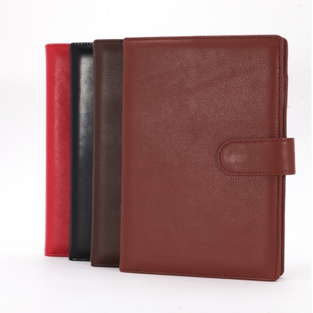 OEM Logo Paper Printing Planners Notebook Leather Journal Diary 